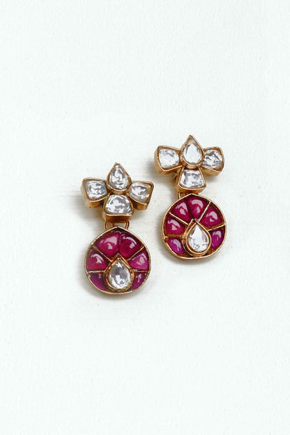 Gold plated Kundun Studs