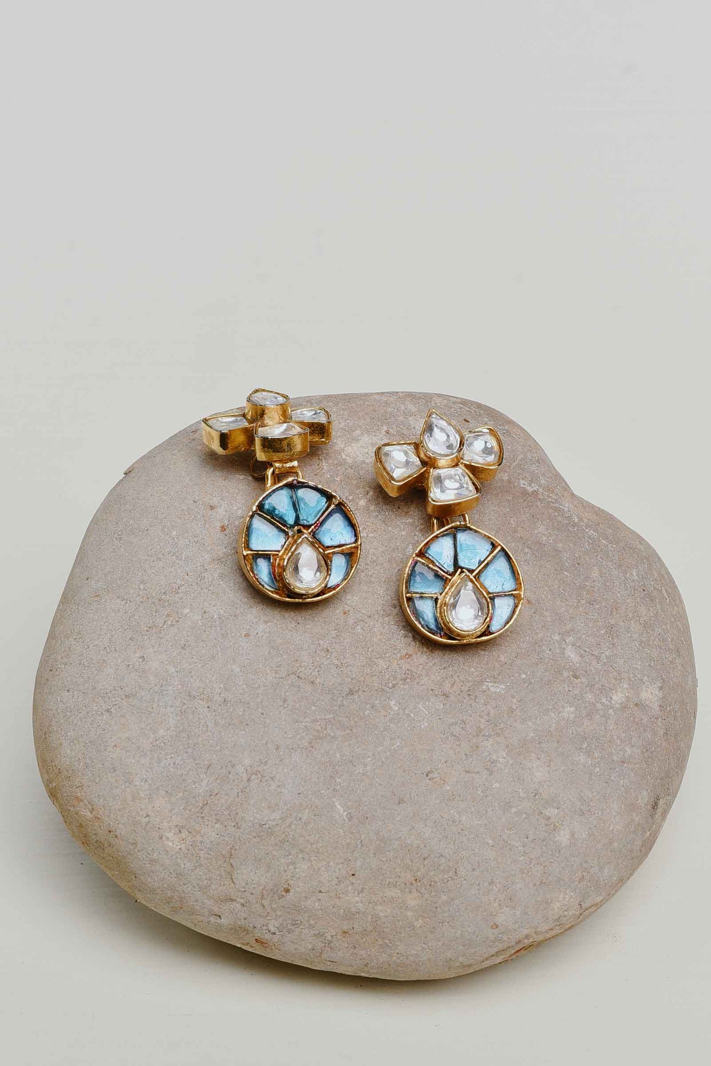 Gold plated Kundun Studs