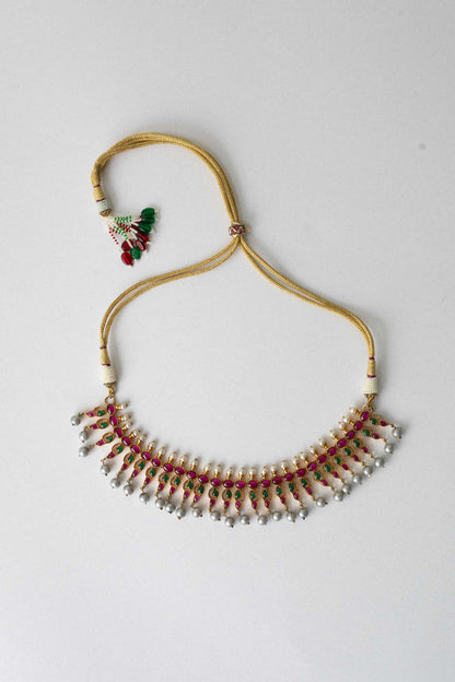 GOLD PLATED BASANT CHOKER