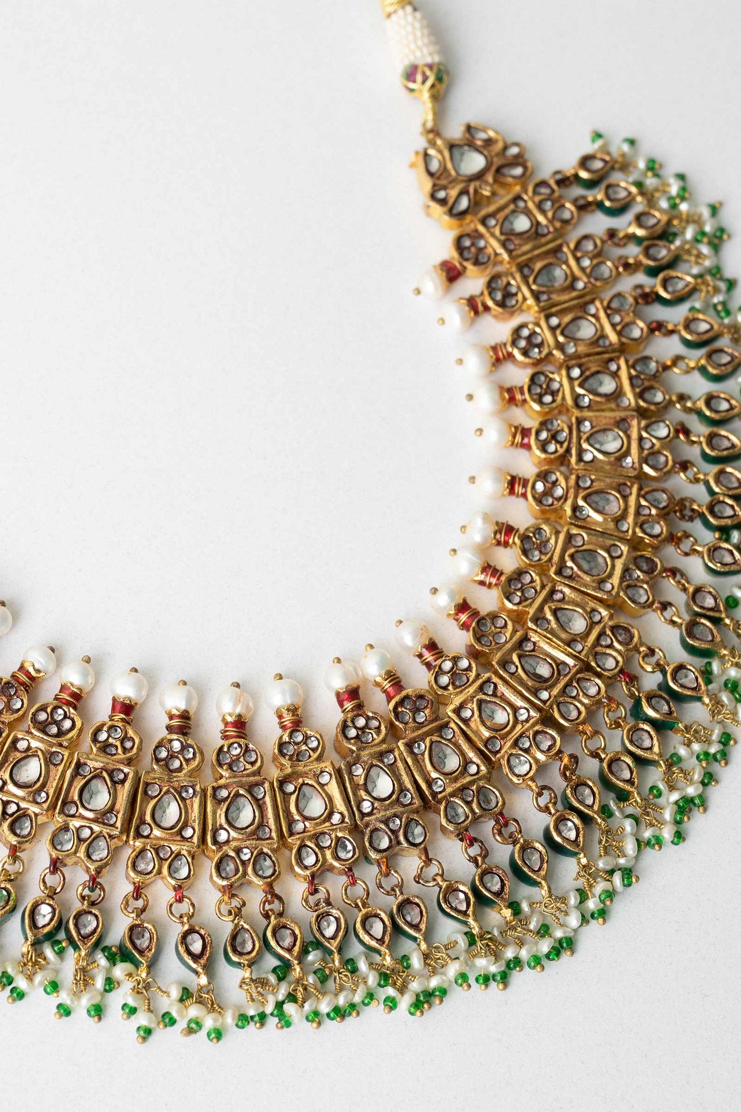 GOLD PLATED MUGHAL CHOKER