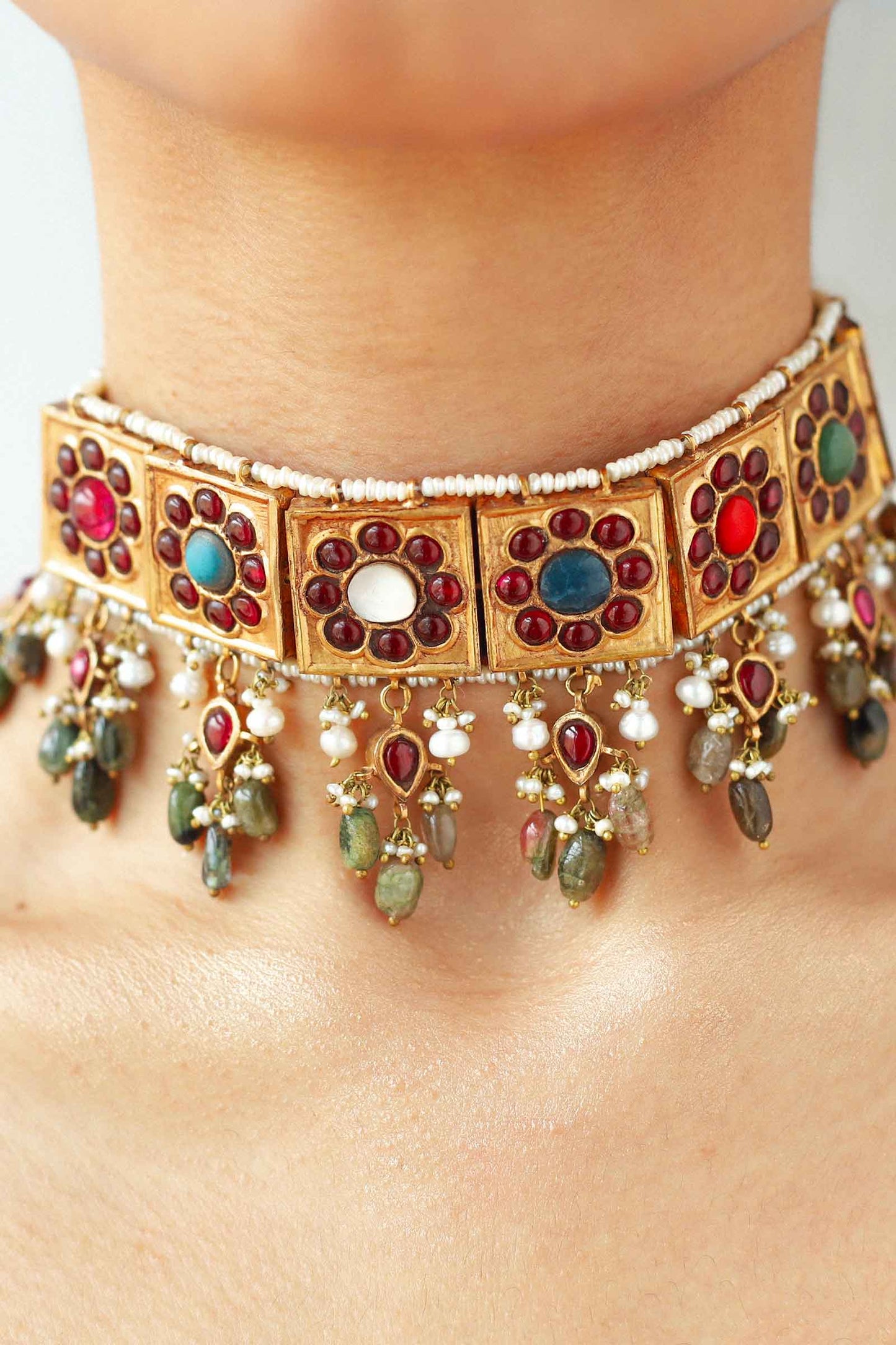 Gold plated Chetam Choker