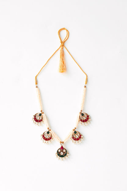 Gold plated Chand  Mala