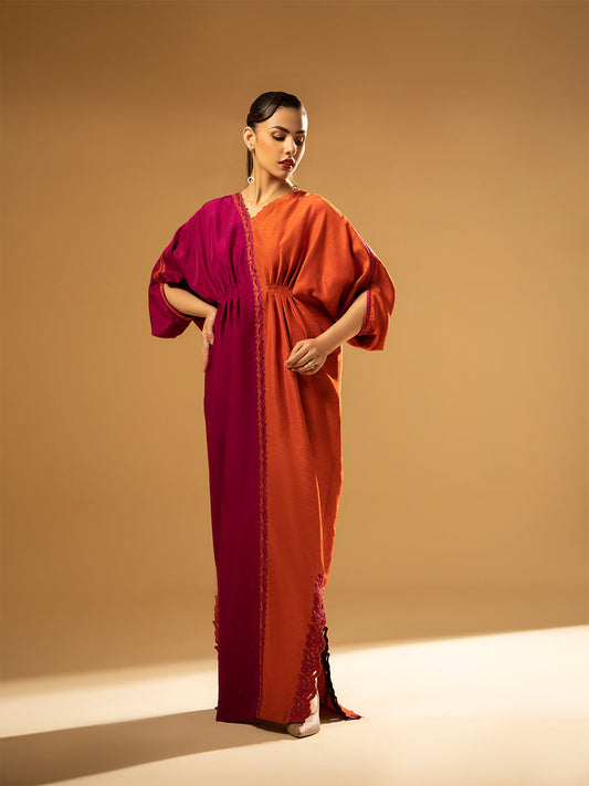 Split-Tone Kaftan