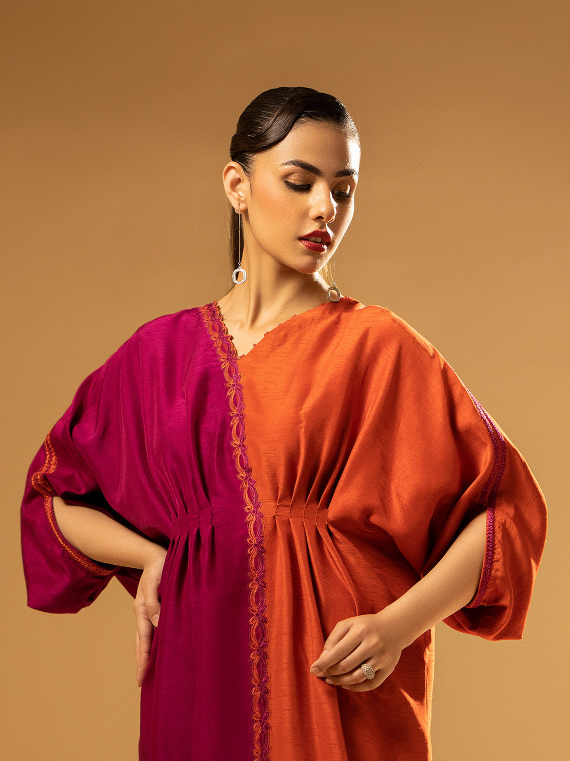 Split-Tone Kaftan