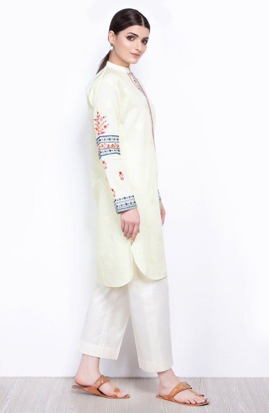 Orient - Unstitched 1 Piece Embroidered Jacquard Shirt