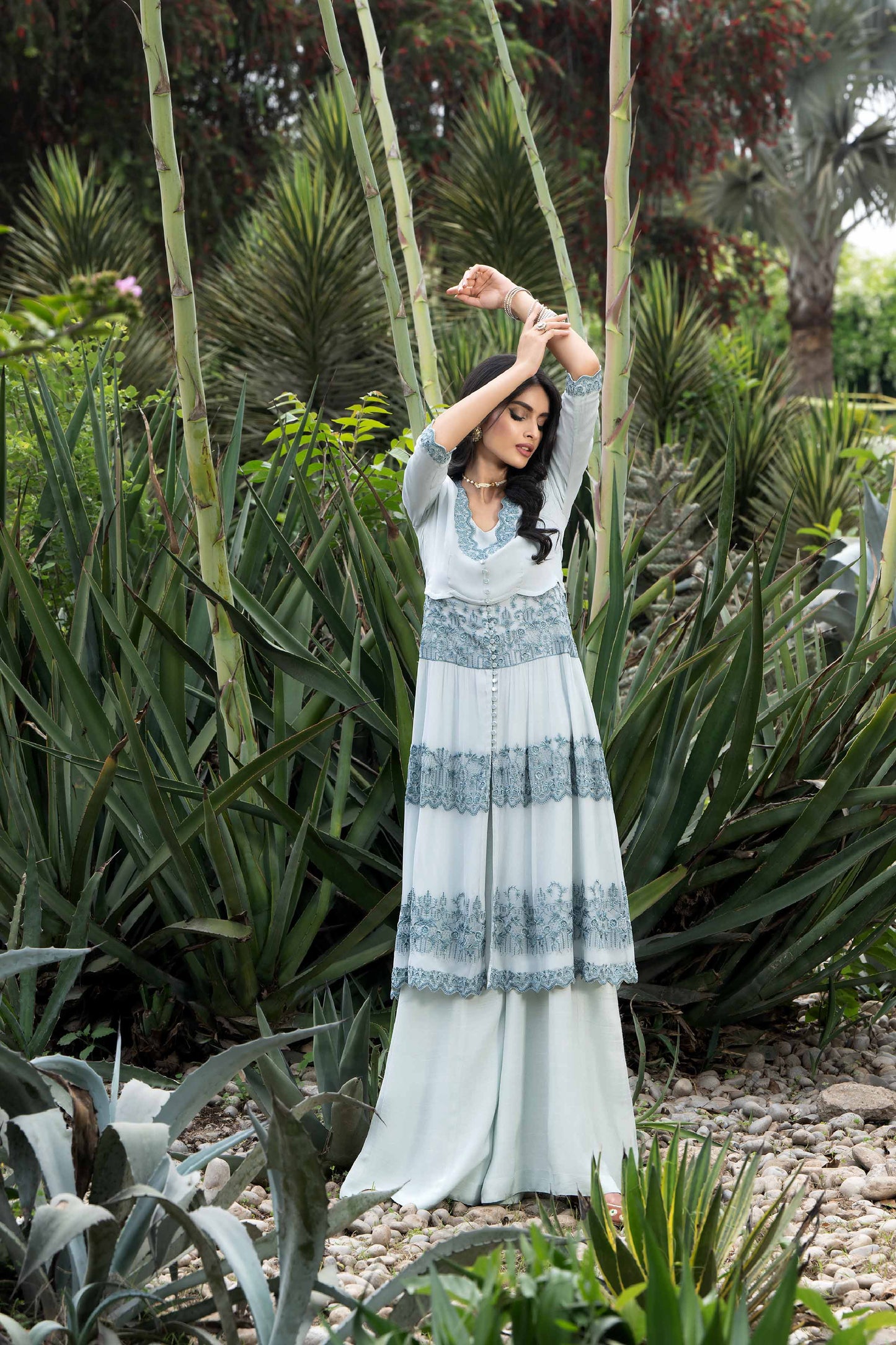 Nishat Linen - 2 Piece - Embroidered Suit - KFE23-84