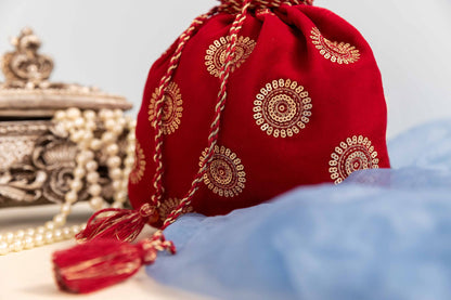Nishat Linen - Embroidered Pouch - KFW23-100