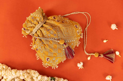 Nishat Linen - Embroidered Pouch - KFW23-94