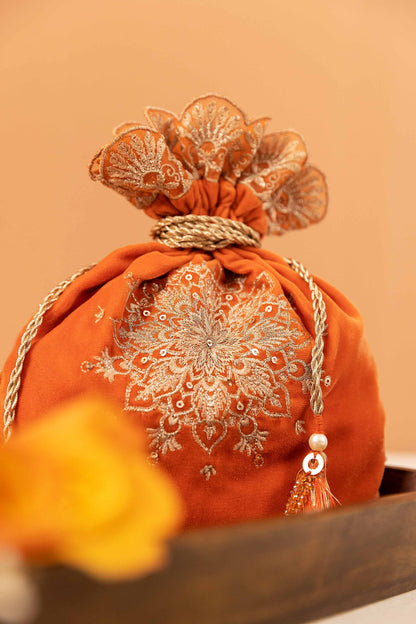 Nishat Linen - Embroidered Pouch - KFW23-96