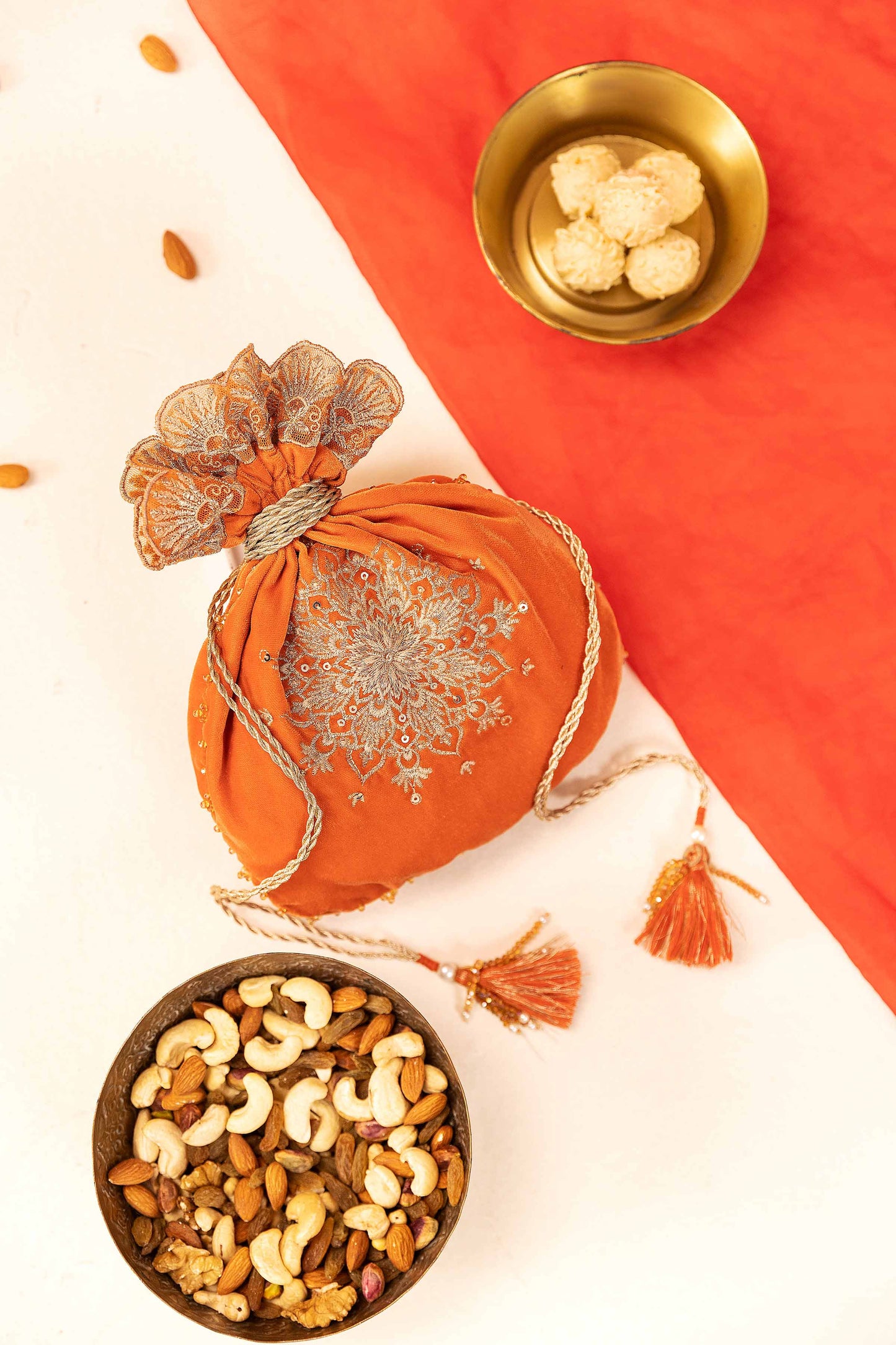 Nishat Linen - Embroidered Pouch - KFW23-96