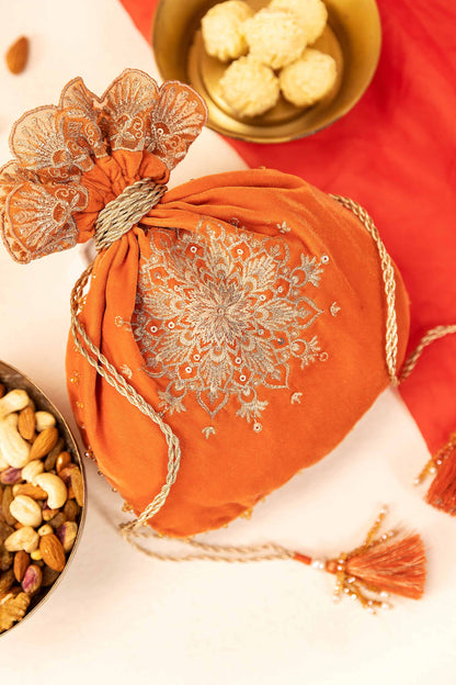 Nishat Linen - Embroidered Pouch - KFW23-96