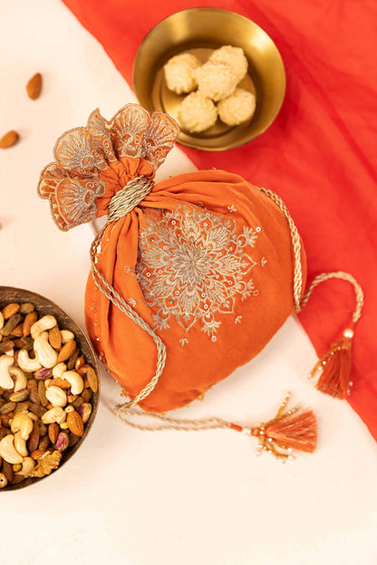 Nishat Linen - Embroidered Pouch - KFW23-96