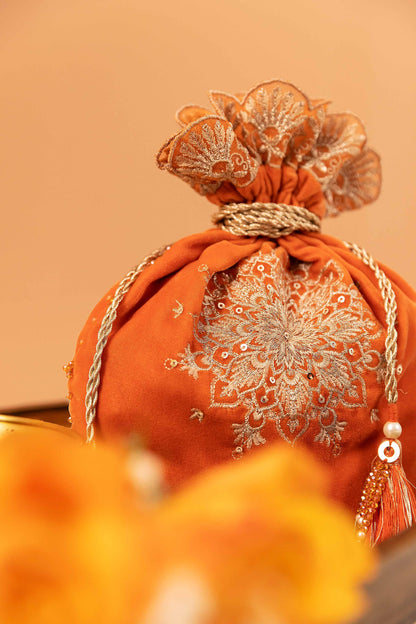 Nishat Linen - Embroidered Pouch - KFW23-96