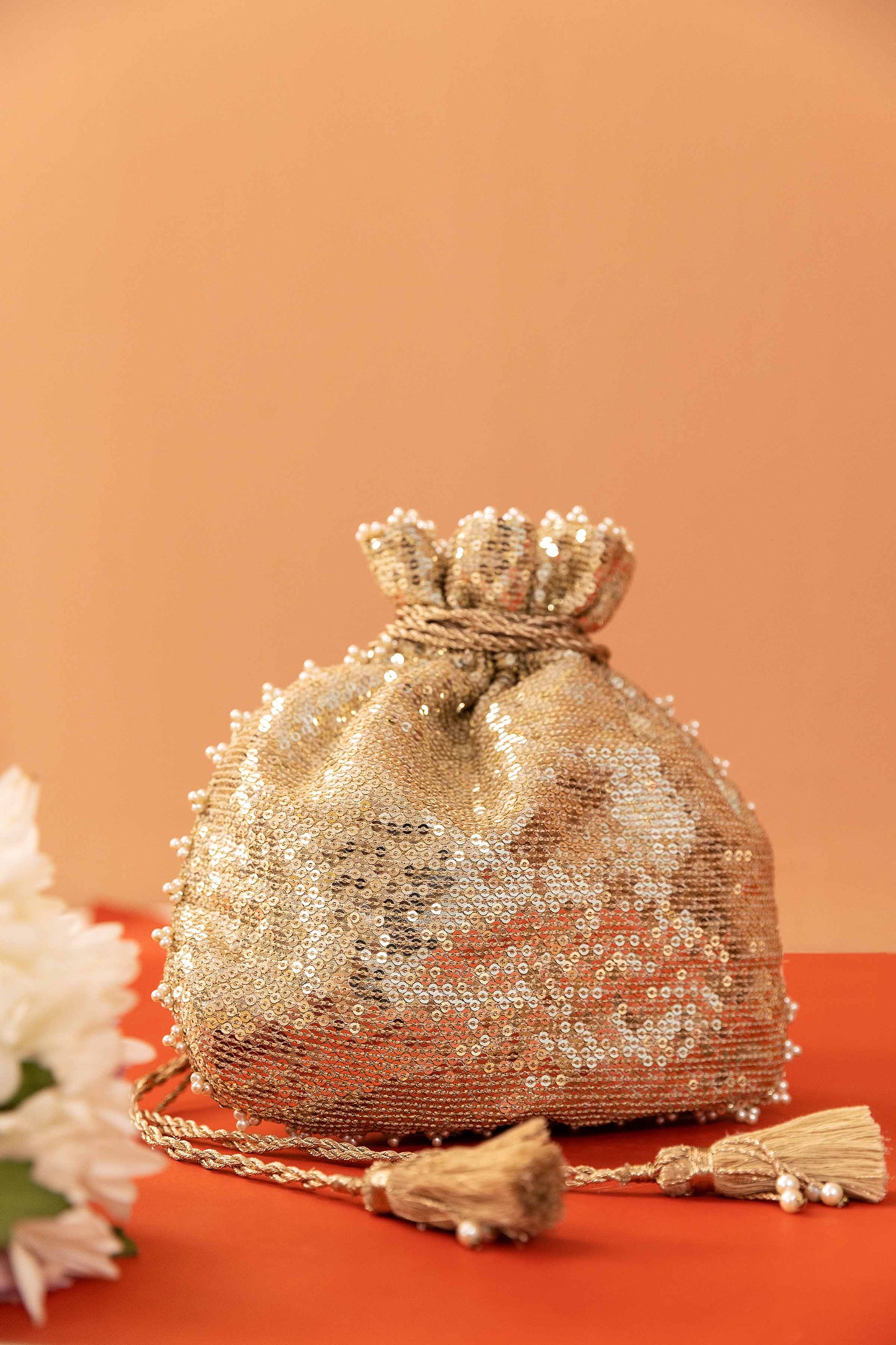 Nishat Linen - Embroidered Pouch - KFW23-97