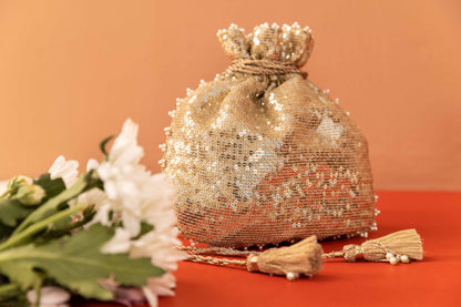 Nishat Linen - Embroidered Pouch - KFW23-97