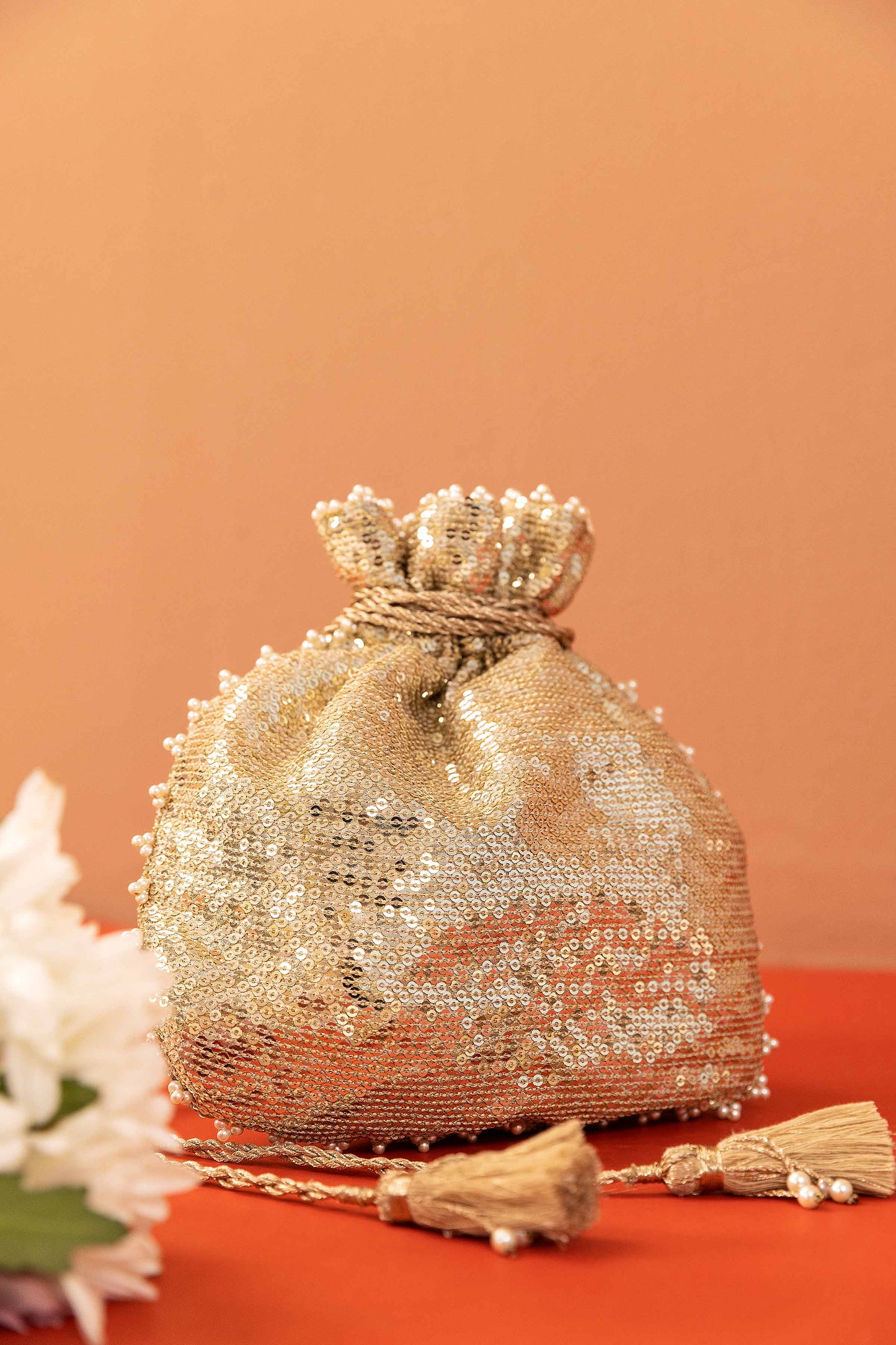 Nishat Linen - Embroidered Pouch - KFW23-97