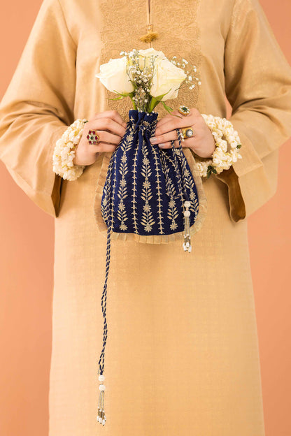 Nishat Linen - Embroidered Pouch - KFW23-98
