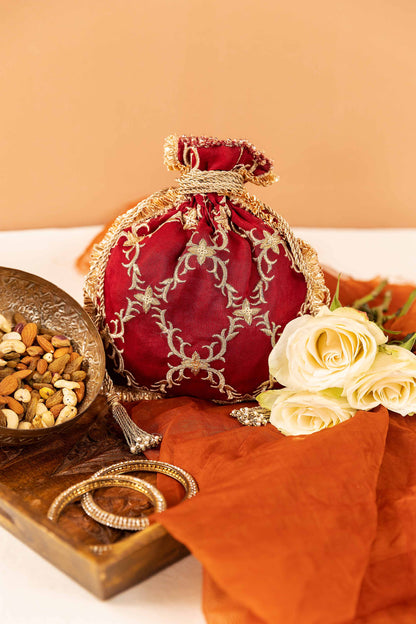 Nishat Linen - Embroidered Pouch - KFW23-99