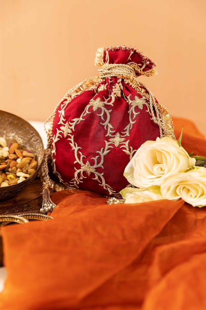 Nishat Linen - Embroidered Pouch - KFW23-99