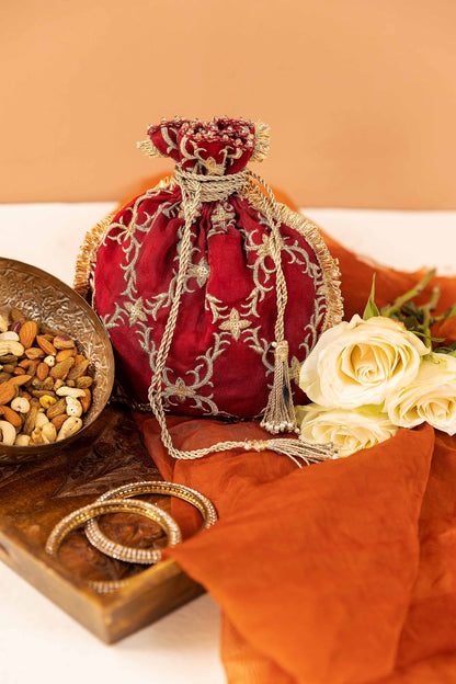 Nishat Linen - Embroidered Pouch - KFW23-99