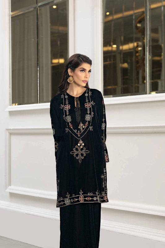 Nishat Linen - 2 Piece - Embroidered Suit - KFW23-01