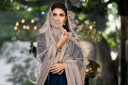 Nishat Linen - 3 Piece - Embroidered Suit - KFW23-02
