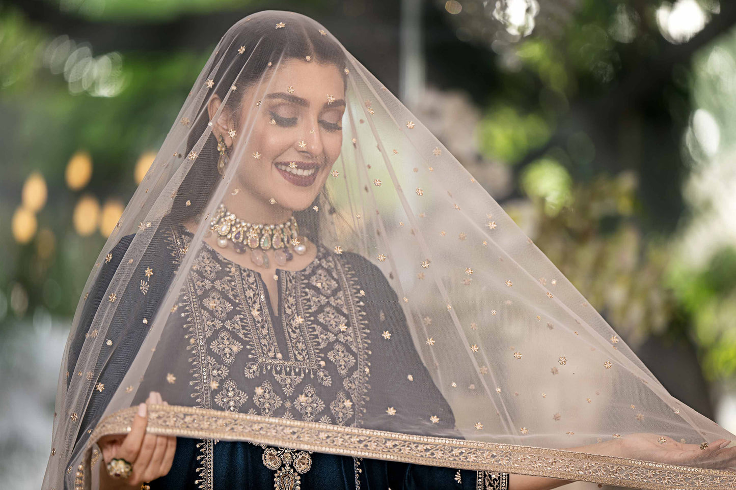 Nishat Linen - 3 Piece - Embroidered Suit - KFW23-02