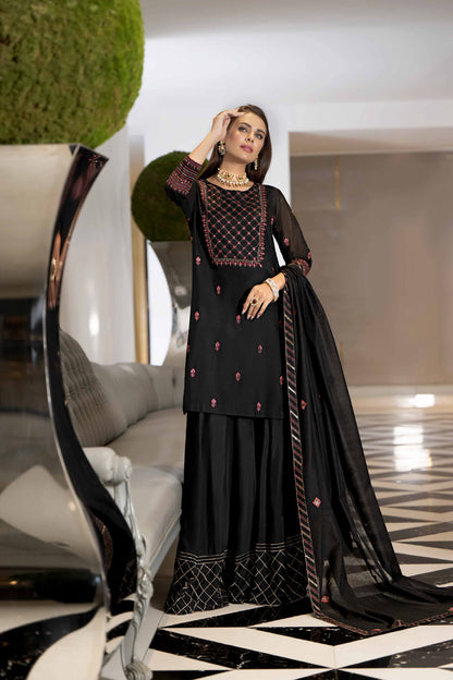 Nishat Linen - 3 Piece - Embroidered Suit - KFW23-03