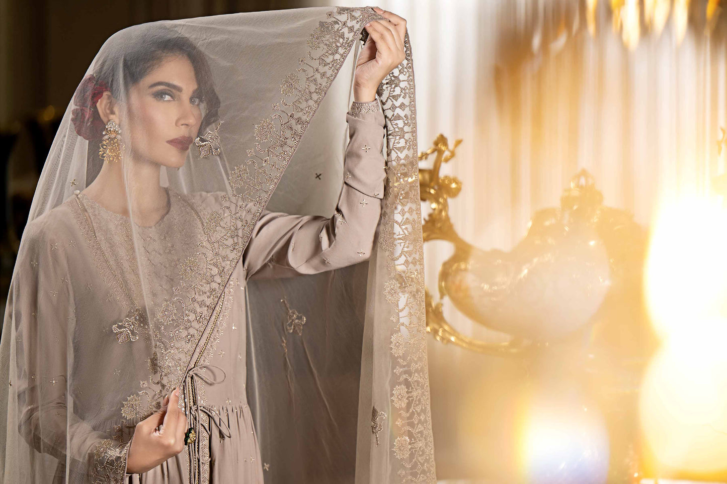 Nishat Linen - 2 Piece - Embroidered Suit - KFW23-04