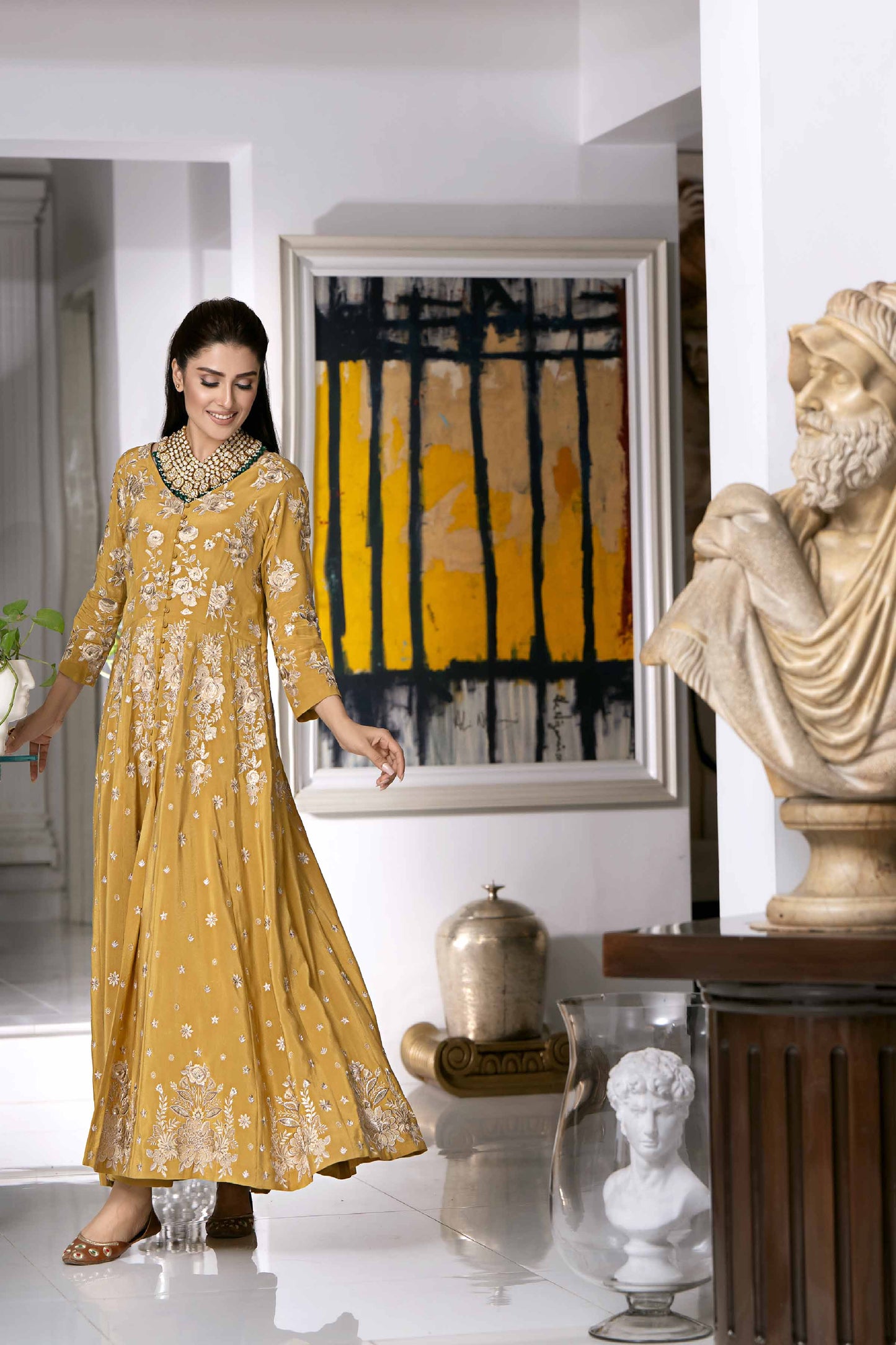 Nishat Linen - 2 Piece - Embroidered Suit - KFW23-08