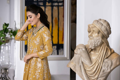 Nishat Linen - 2 Piece - Embroidered Suit - KFW23-08