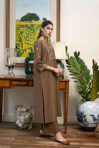 Nishat Linen - 2 Piece - Embroidered Suit - KFW23-101
