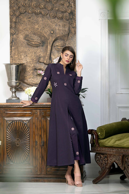 Nishat Linen - 2 Piece - Embroidered Suit - KFW23-103