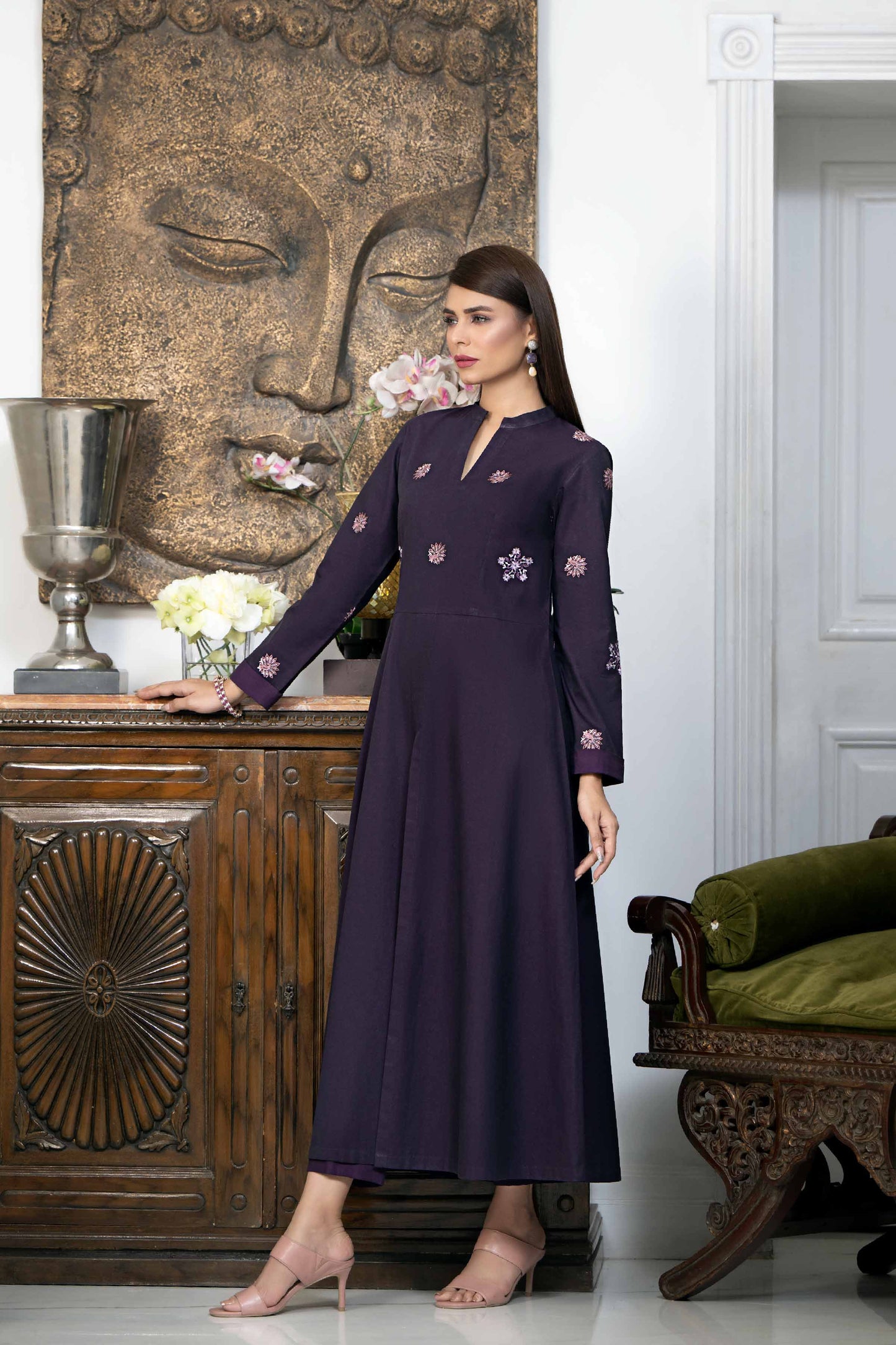 Nishat Linen - 2 Piece - Embroidered Suit - KFW23-103
