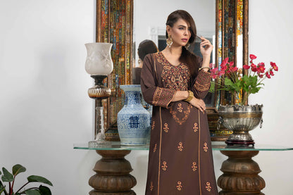 Nishat Linen - 2 Piece - Embroidered Suit - KFW23-104