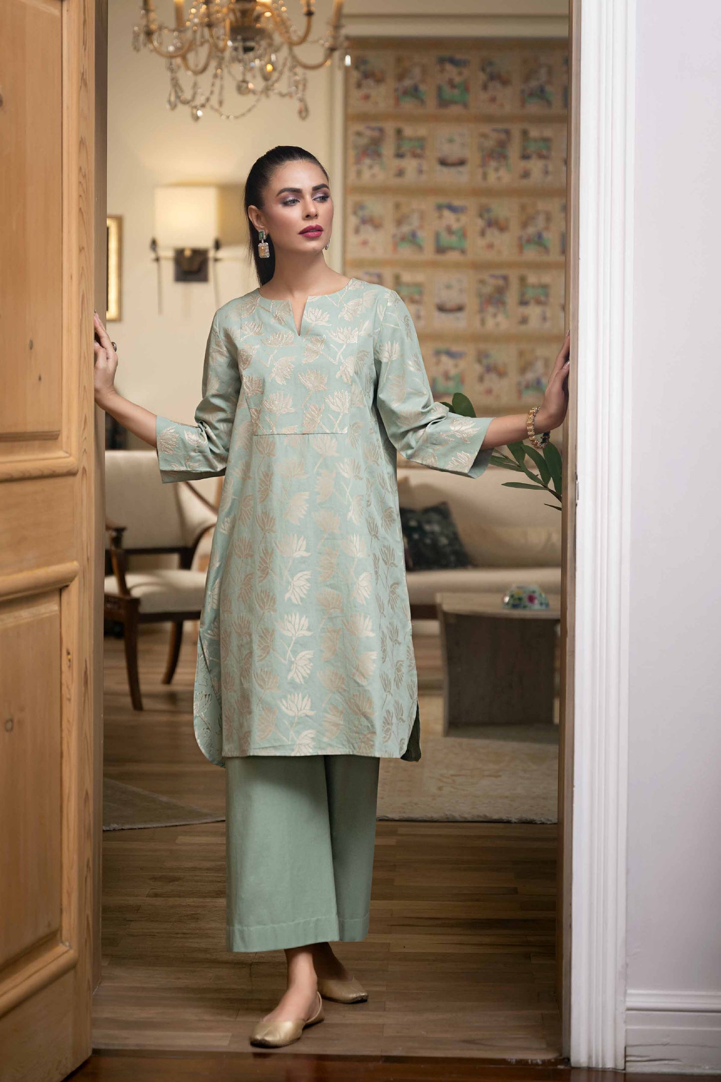 Nishat Linen - 2 Piece - Basic Suit - KFW23-105