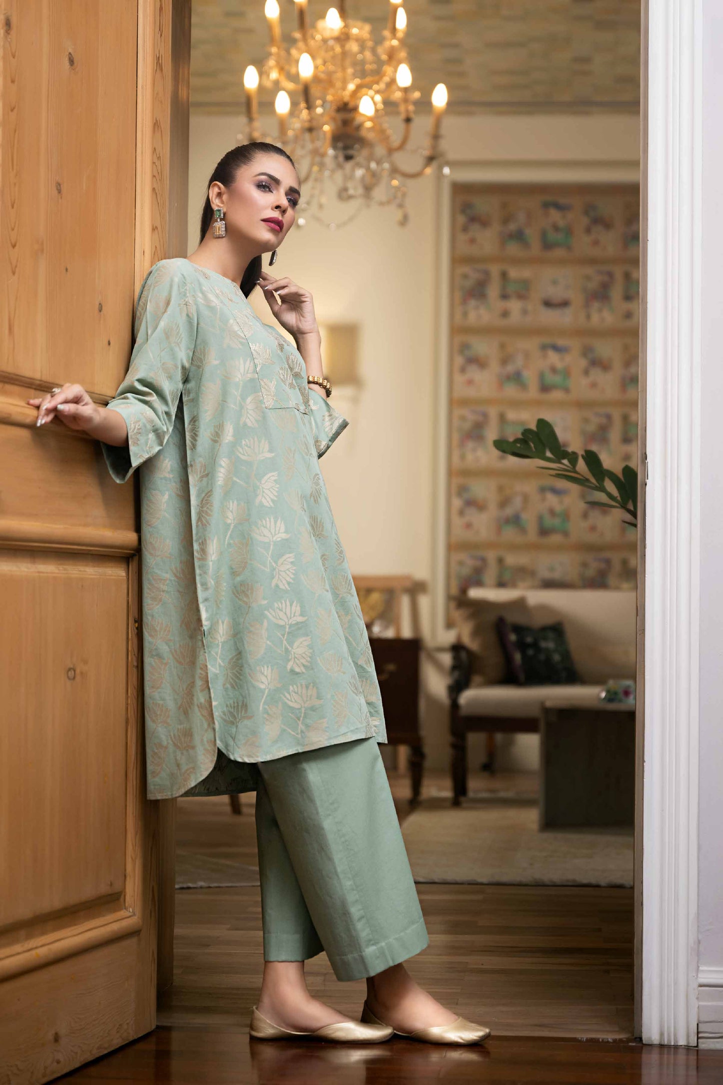 Nishat Linen - 2 Piece - Basic Suit - KFW23-105