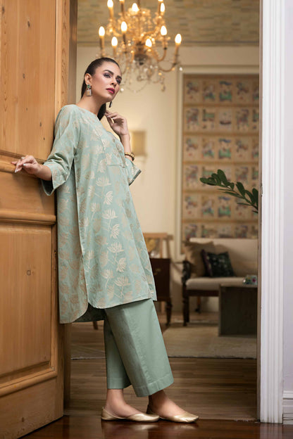 Nishat Linen - 2 Piece - Basic Suit - KFW23-105
