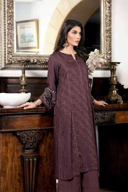Nishat Linen - 2 Piece - Embroidered Suit - KFW23-109