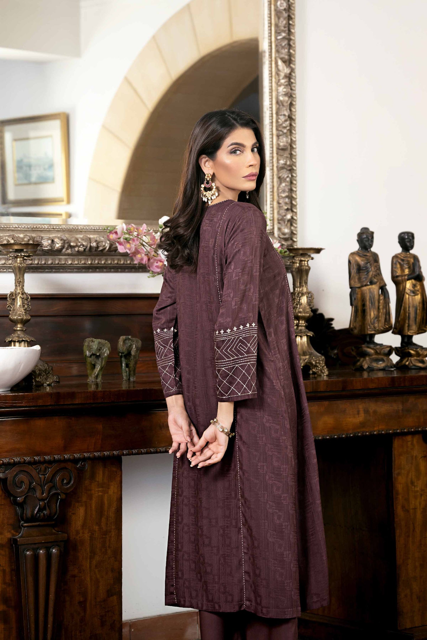 Nishat Linen - 2 Piece - Embroidered Suit - KFW23-109