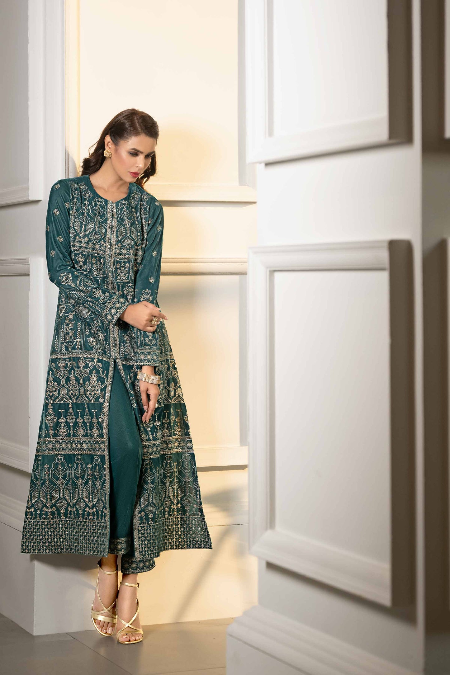 Nishat Linen - 2 Piece - Embroidered Suit - KFW23-11