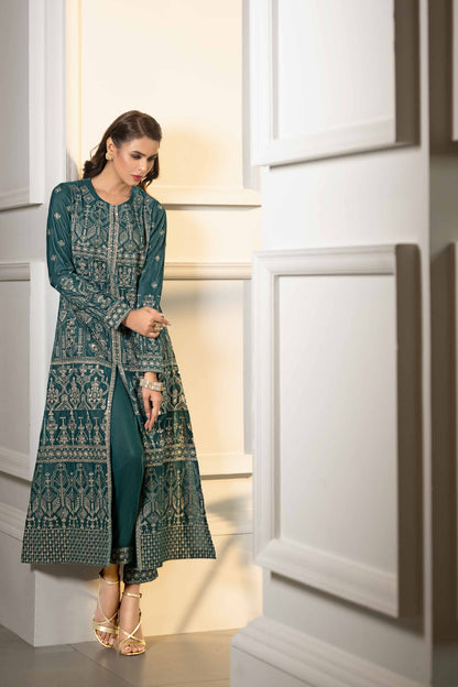 Nishat Linen - 2 Piece - Embroidered Suit - KFW23-11