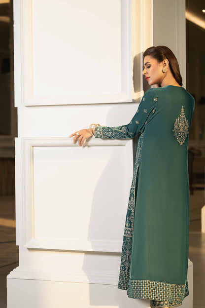 Nishat Linen - 2 Piece - Embroidered Suit - KFW23-11