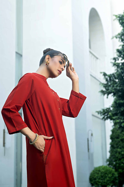 Nishat Linen - 2 Piece - Basic Suit - KFW23-110