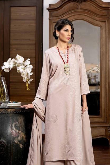 Nishat Linen - 3 Piece - Embroidered Suit - KFW23-113