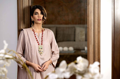 Nishat Linen - 3 Piece - Embroidered Suit - KFW23-113