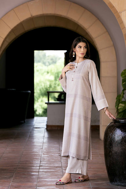 Nishat Linen - 2 Piece - Embroidered Suit - KFW23-114