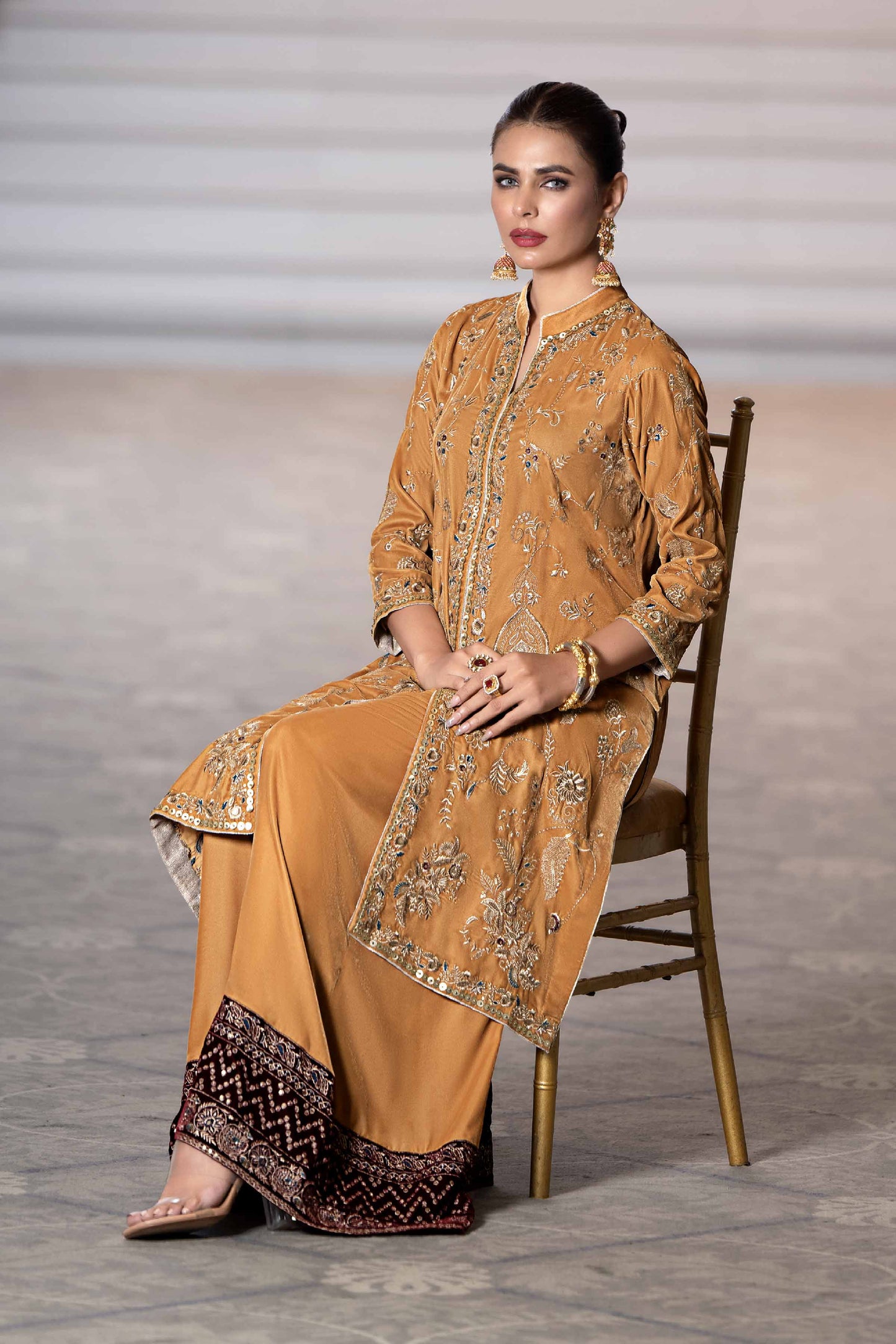 Nishat Linen - 2 Piece - Embroidered Suit - KFW23-16