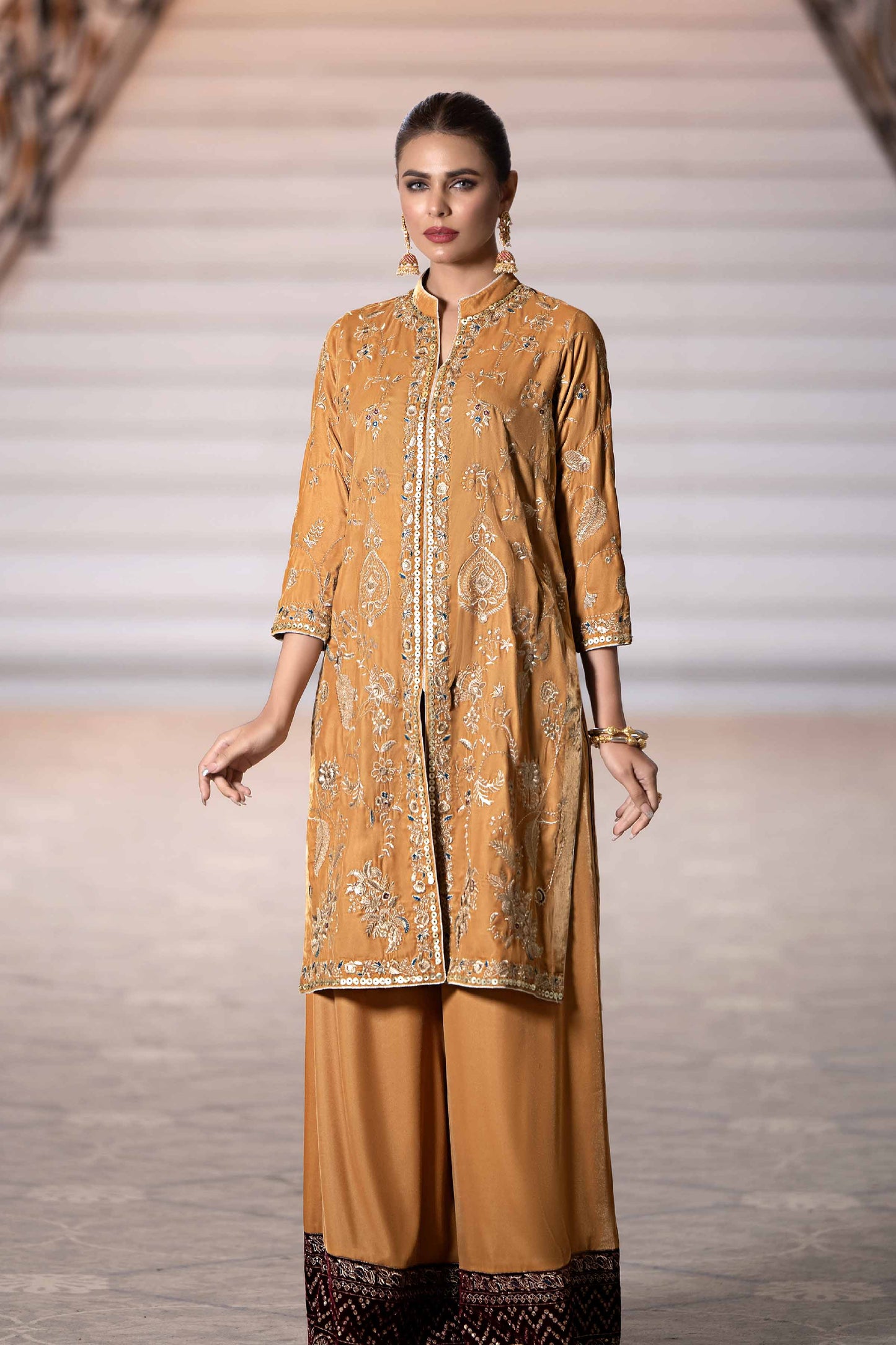 Nishat Linen - 2 Piece - Embroidered Suit - KFW23-16