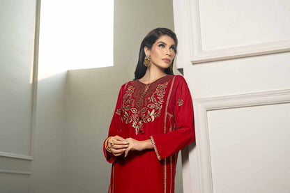 Nishat Linen - 2 Piece - Embroidered Suit - KFW23-19